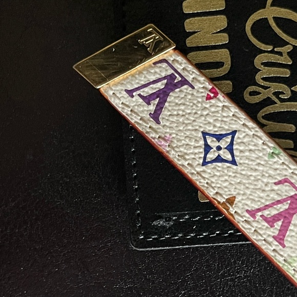 LV white Multicolor Belt - Picture 11 of 16